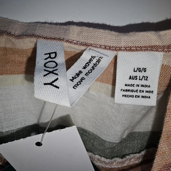 Roxy About Paradise Crop Tank Top - Picture 5 of 5